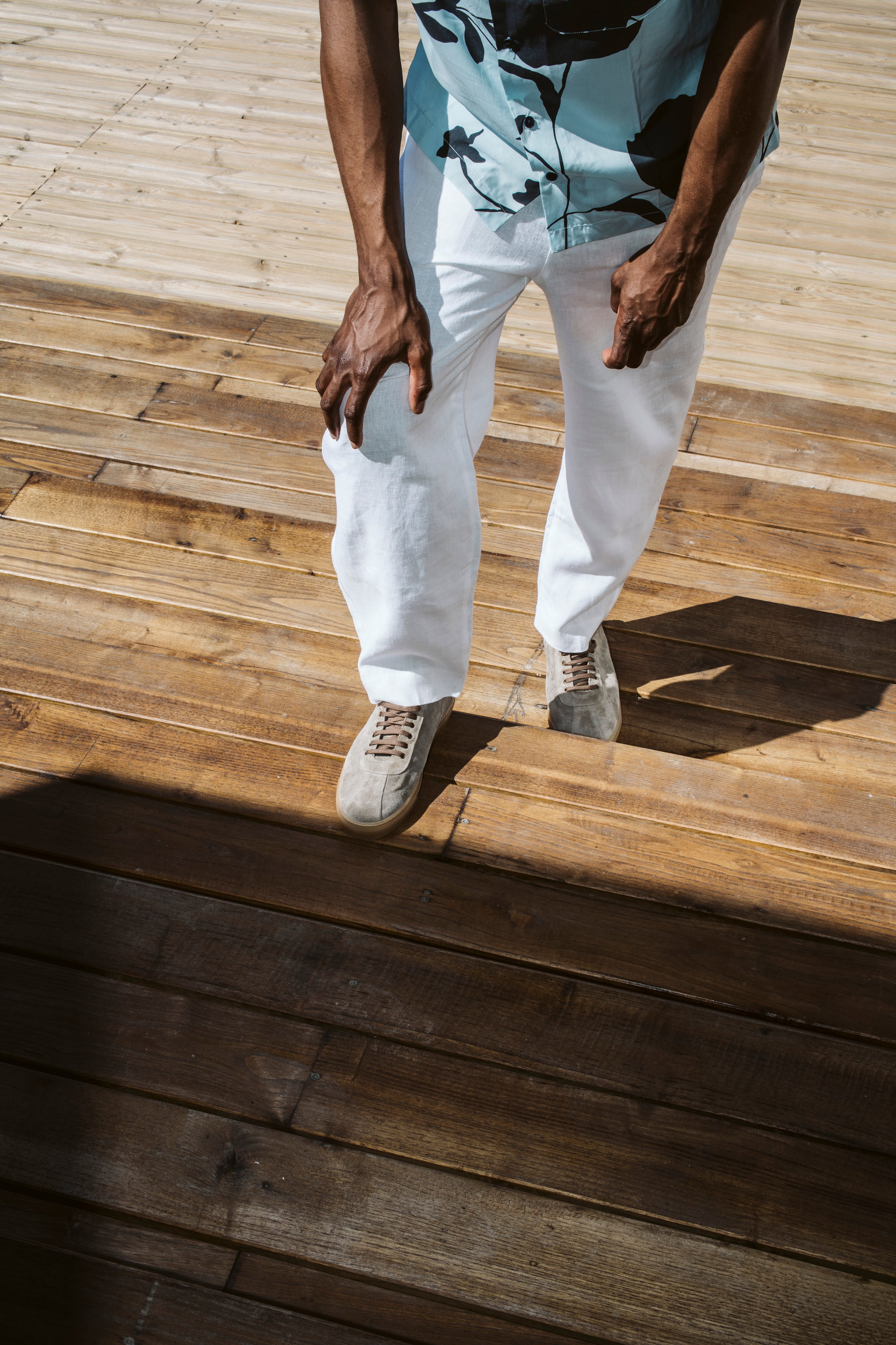 Sneakers Vela in Camoscio