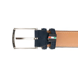 Cintura in pelle scamosciata