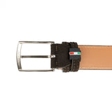 Cintura in pelle scamosciata