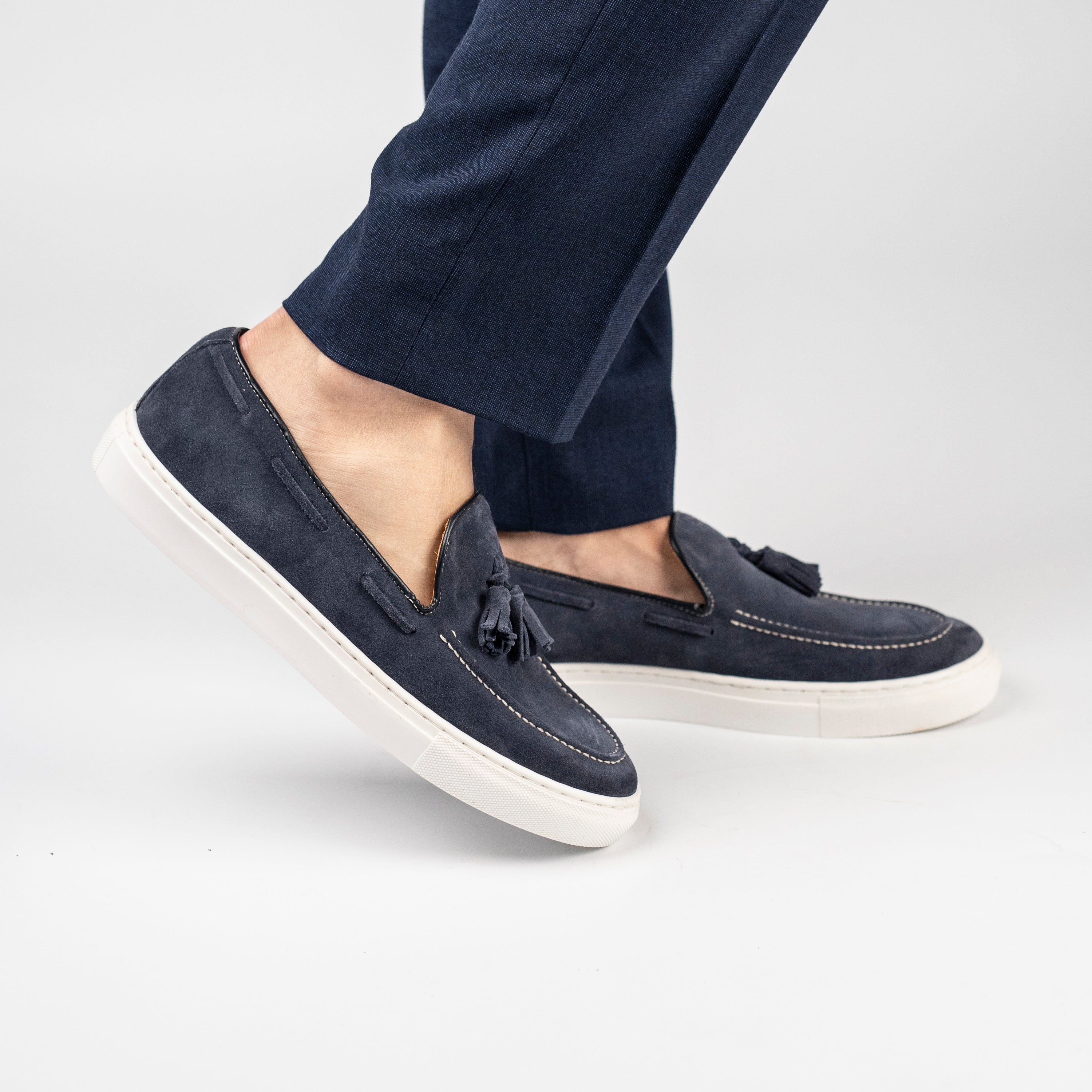 Suede Bow Moccasin