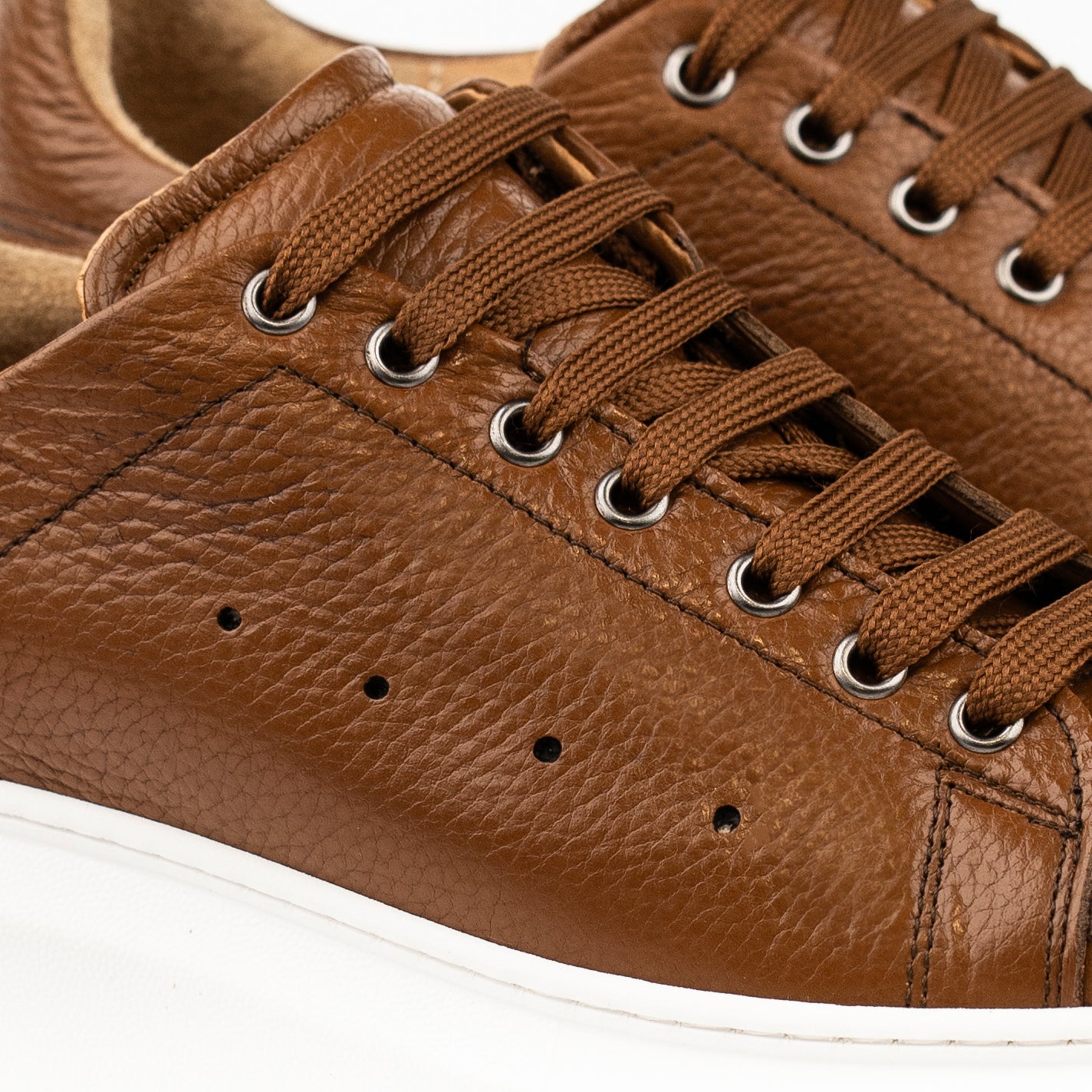 Sneakers in pelle martellata uomo saldi Strykers Scarpe Italiane Artigianali