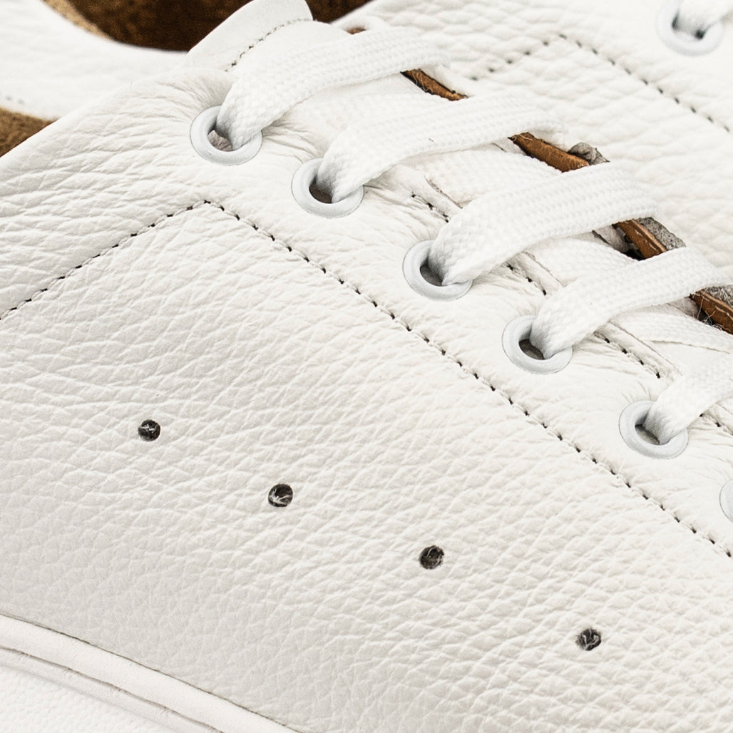 Sneakers in pelle martellata