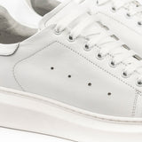 Sneakers in pelle liscia