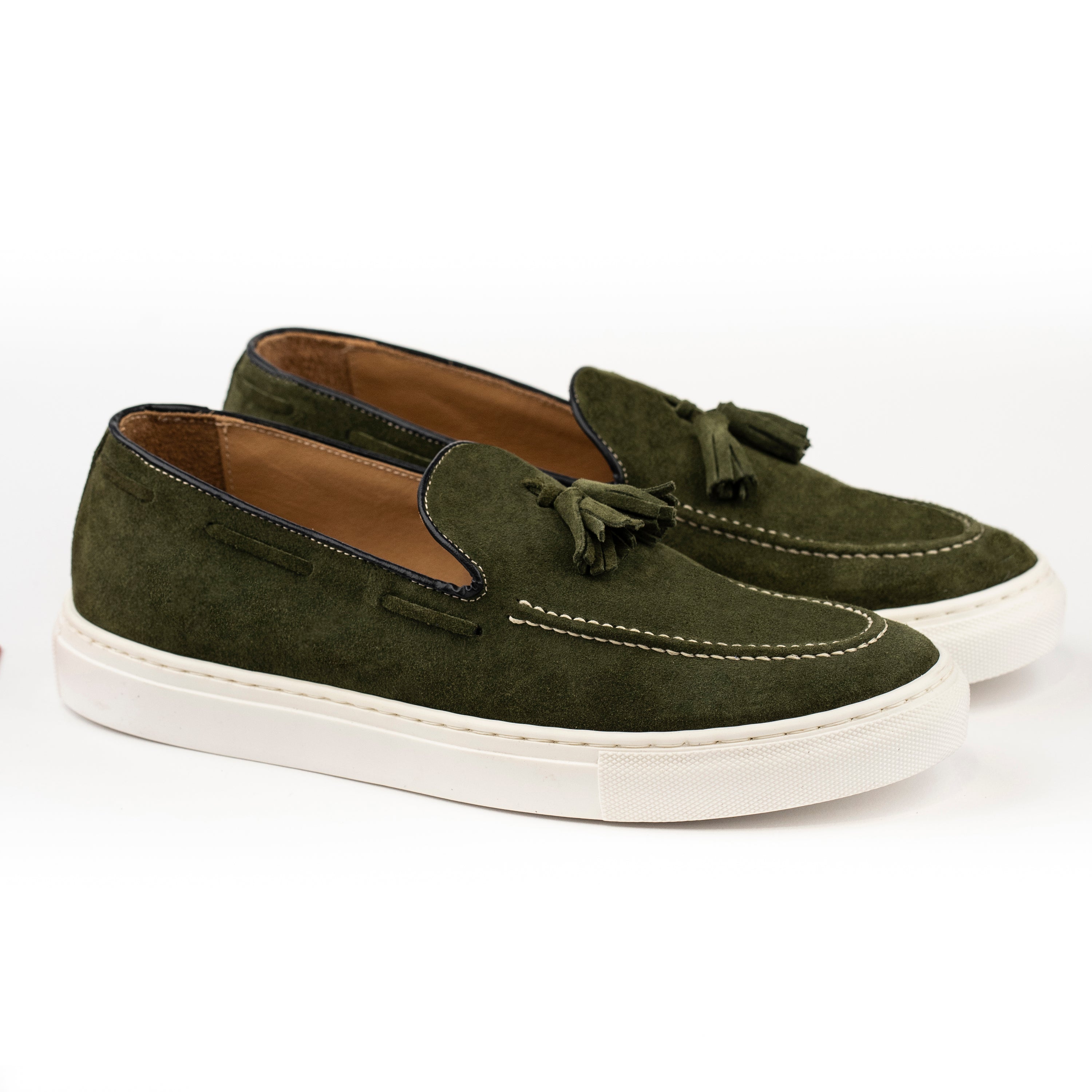 Suede Bow Moccasin