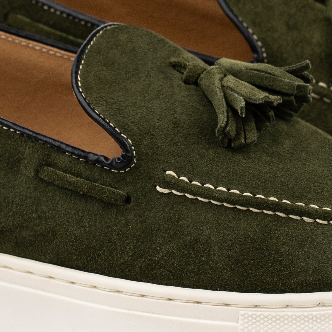 Suede Bow Moccasin