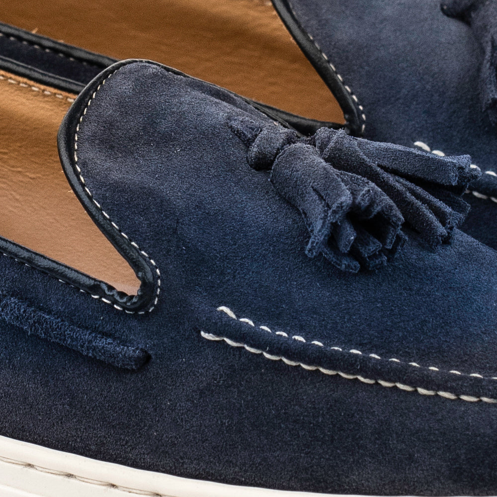 Suede Bow Moccasin