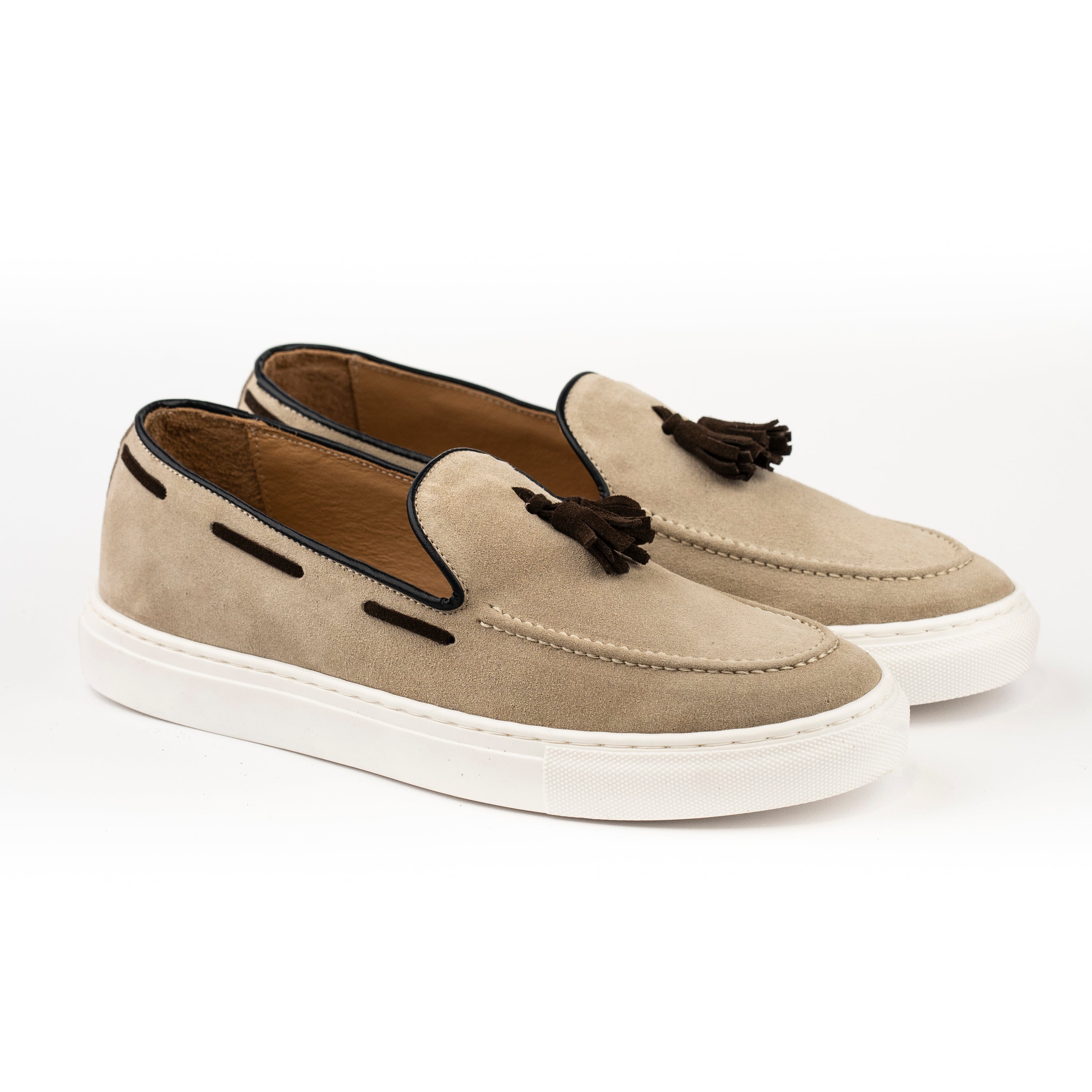 Suede Bow Moccasin