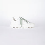 StrikeOne - White Green Leather